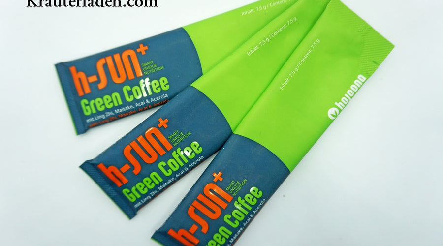Was macht Hajoona H-SUN+ Green Coffee mit Vitalpilzen so besonders?