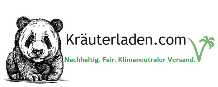 Logo Kräuterladen.com Nachhaltig. Fair. Klimaneutraler Versand