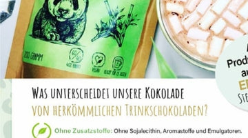 Was unterscheidet normale Trinkschokolade von unserer Kokolade?