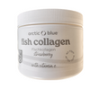 Laden Sie das Bild in den Galerie-Viewer, Arctic Blue Kollagen hochwertiges arktisches Fisch Collagen Erdbeere 150g
