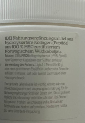 Arctic Blue Kollagen hochwertiges arktisches Fisch Collagen (natur) 150g